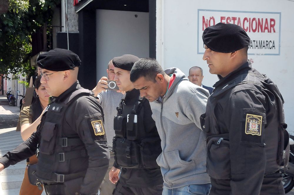 “Punguna”. Cejas estuvo presente durante los tres días de audiencia / Foto: Diego Rodríguez. &nbsp;