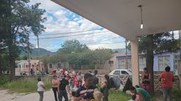 Importante afluencia de niños en el vacunatorio