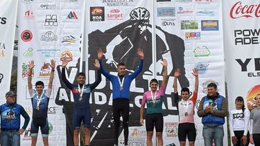 Categoria elite. Luciano Gay se quedó con la clasificación general.