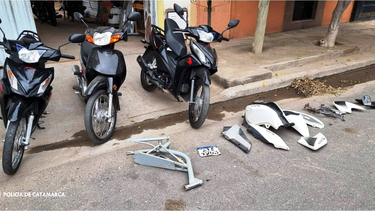 Secuestran motocicletas, moto partes y motores en diferentes procedimientos policiales