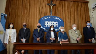 Gómez y Martel asumieron como jueces de la Corte de Justicia
