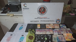 Secuestraron droga y medio millón de pesos en el San Antonio Sur