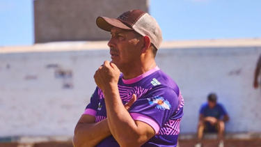 Juan Carlos Gómez, entrenador del seleccionado chacarero.