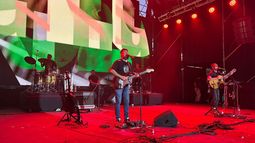 Gran espectáculo de Orellana-Lucca en el escenario de El Patio