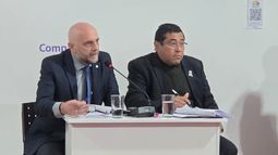 Alejandro Dalla Lasta (izquierda) y Jorge Barros Risatti (derecha), del Ministerio Público Fiscal (MPF). Alejandro Dalla Lasta (izquierda) y Jorge Barros Risatti (derecha), del Ministerio Público Fiscal (MPF).