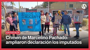 Crimen de Marcelino Pachado: ampliaron declaración los imputados