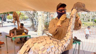 andalgala se prepara para el 4º encuentro nacional de escultores 2025