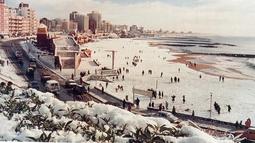 Pronostican nevadas para el fin de semana en Mar del Plata