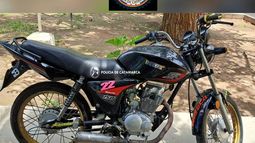 Rodado. La moto fue encontrada en una casa en Polcos.&nbsp;