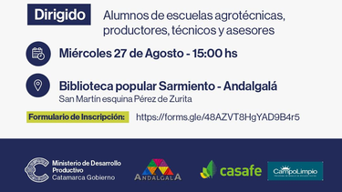se iniciara un curso para aplicadores profesionales en aldalgala