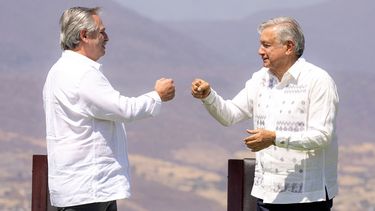 Buena relación entre Fernández y su par mexicano, López Obrador.