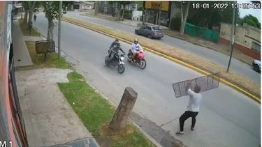 Motochorros. Vecinos cansados de los hechos de inseguridad.