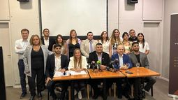 Representación. El interbloque de LLA junto a la titular de la Regional NOA de ANSES y algunos concejales. Representación. El interbloque de LLA junto a la titular de la Regional NOA de ANSES y algunos concejales.