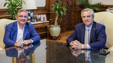 Raúl Jalil se reúne con Fernández.&nbsp;