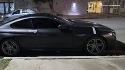 Puesto Caminero La Paz: incautaron un BMW que era requerido por la Justicia de Buenos Aires