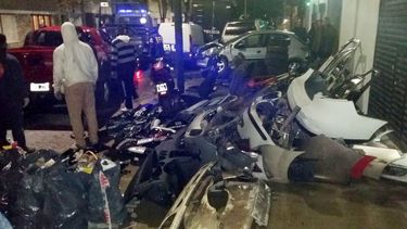 Golpe a red de desarmaderos: detenido y autopartes incautadas