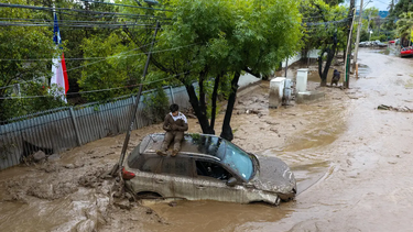 las impactantes imagenes del aluvion que azoto chile