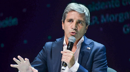 El ministro de Economía, Luis Caputo