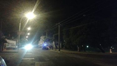 Persecución y balas en avenida Alem