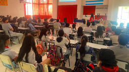 Se dictaron talleres de educación en seguridad vial en escuelas