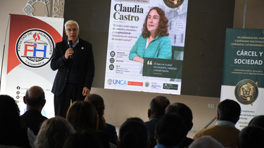 inauguraron las jornadas carcel y sociedad con participacion nacional y latinoamericana
