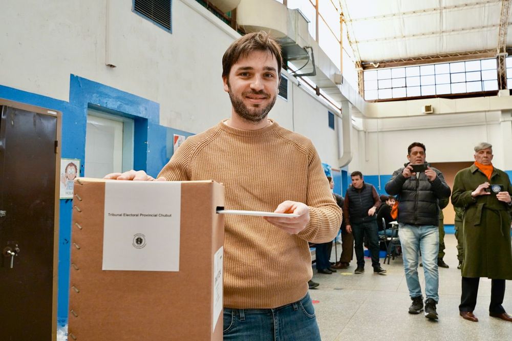 Candidatos. Juan P. Luque (Arriba Chubut), Ignacio Torres (jPc).