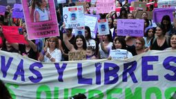 Las mujeres se hicieron ver y oír en una nueva marcha del 8M