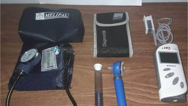 Recuperan lo robado a un hospital