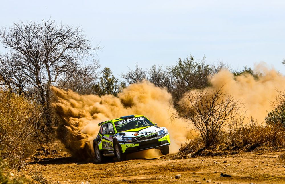 Augusto D´Agostini tuvo un muy buen arranque en el Rally de&nbsp; San Luis