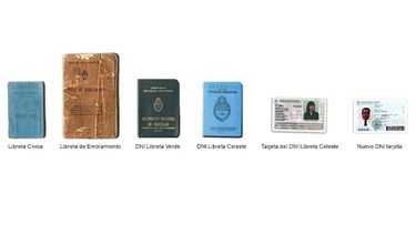 DNI válidos. Todos los que circulan hasta la Libreta Cívica.