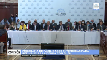 el senado comienza a debatir el acuerdo con el fmi