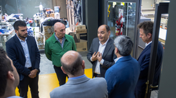 Saadi se reunió con referentes de la UIA y la UICA