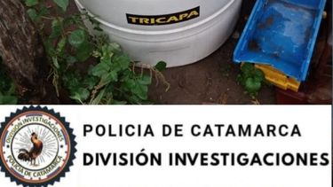 Le robaron un tanque y apareció en lo de su vecino