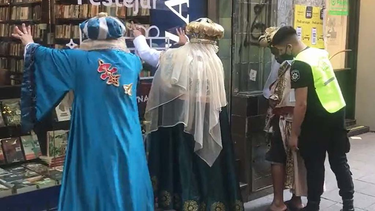 los reyes magos fueron acusados de robo y requisados por error