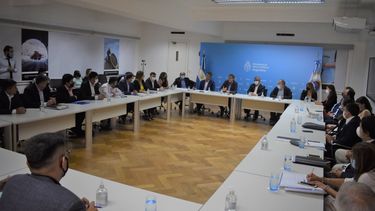 Jornada. Katopodis, Jalil y funcionarios nacionales encabezaron la jornada con intendentes de Catamarca.