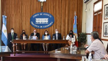 Jueces. El fallo se dará a conocer en aproximadamente 20 ò 25 días.