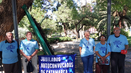 Los Jubilados Autoconvocados de Catamarca repudiaron la represión contra sus pares frente al Congreso