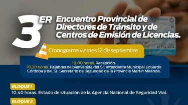 andalgala sera sede del 3er encuentro provincial de transito y de centros de emision de licencias
