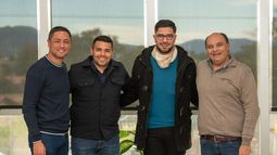 Saadi recibió a investigador catamarqueño seleccionado para realizar un doctorado en Brasil