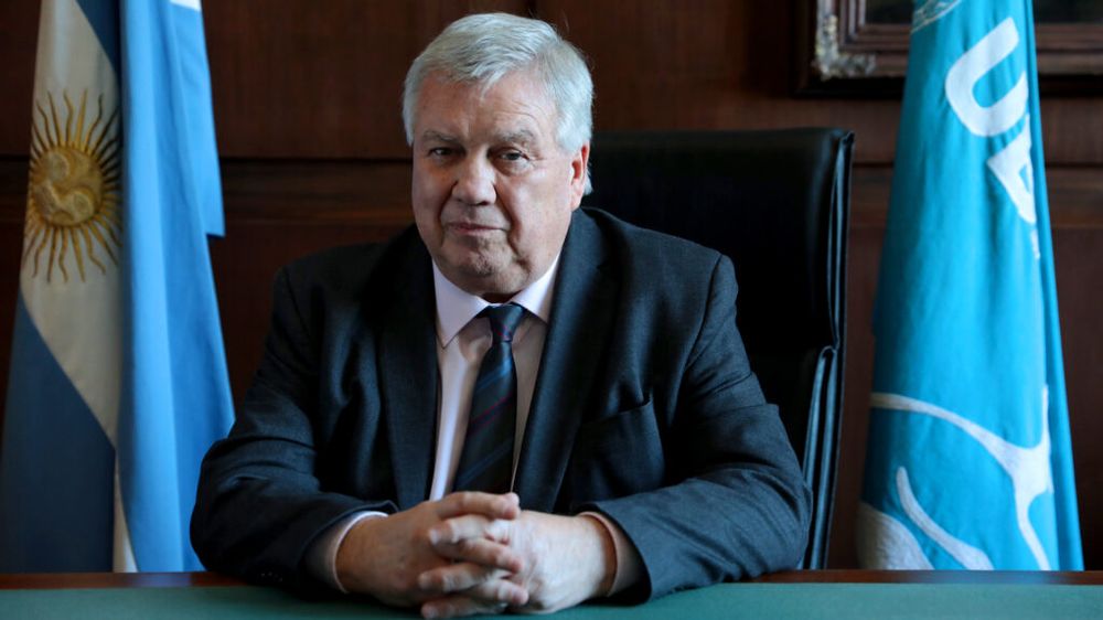 Rector de la UBA Ricardo Gelpi.