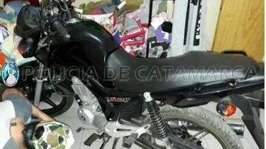 Recuperaron una moto robada en la zona norte