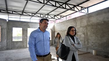 lucia corpacci y ferreyra recorrieron obras en fray mamerto esquiu