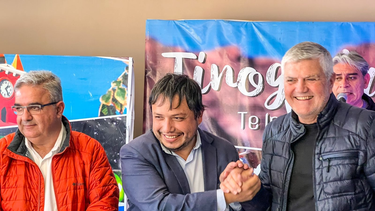Raúl Jalil, Sebastián Nóblega y Roberto Brunello.&nbsp;