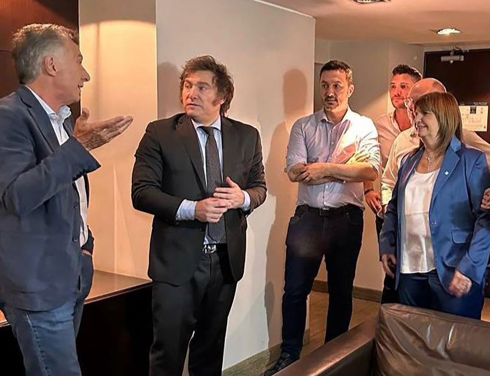 Pacto en ciernes. El acuerdo que Milei yMacri están explorando incluye la conformación de un bloque sólido delegisladores.