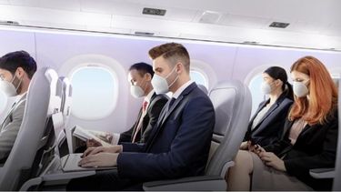 el ministro de transporte minimizo el riesgo de contagio en los aviones