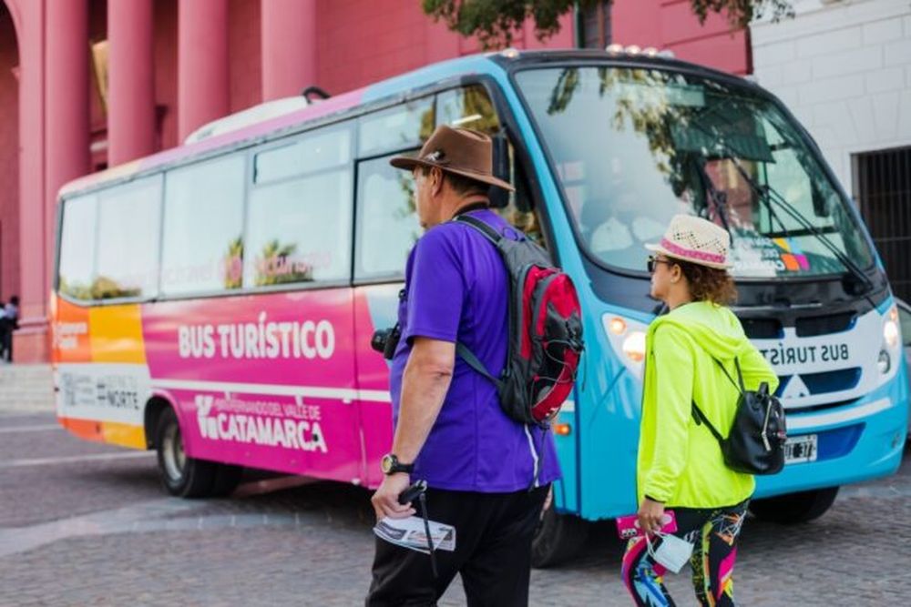Turistas. La estadía promedio se ubicó en 1,9 noches.