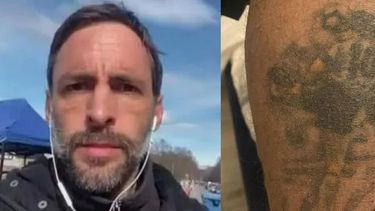 ucrania: periodistas se salvaron en una requisa por un tatuaje de maradona