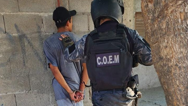 policias aprehendieron a un arrebatador