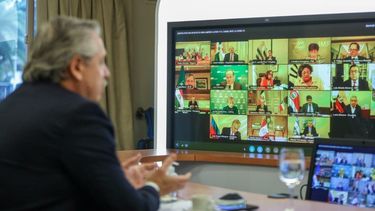 Se realiza una cumbre virtual de mandatarios del Mercosur