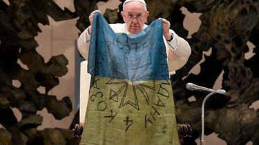 El Pala Francisco pide por la paz.&nbsp;